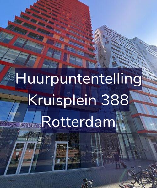Foto gevel Huurpuntentelling voor Kruisplein 388, Rotterdam