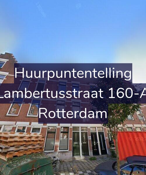 Foto gevel Huurpuntentelling voor Lambertusstraat 160-A, Rotterdam