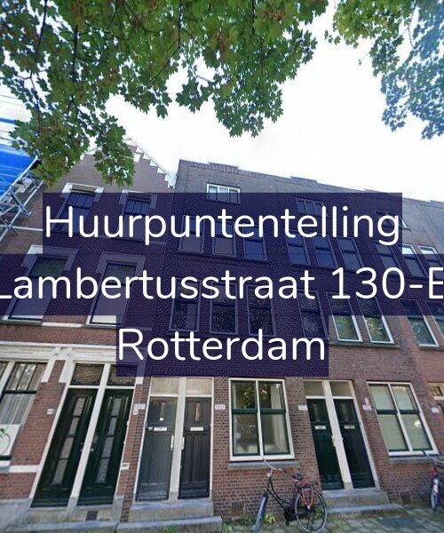 Foto gevel Huurpuntentelling voor Lambertusstraat 130-B, Rotterdam