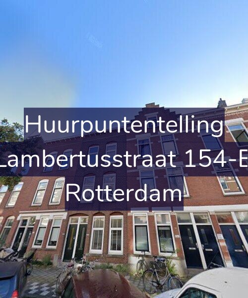 Foto gevel Huurpuntentelling voor Lambertusstraat 154-B, Rotterdam