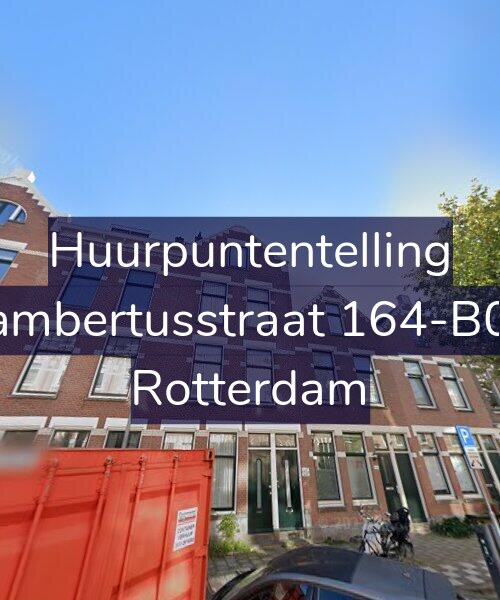 Foto gevel Huurpuntentelling voor Lambertusstraat 164-B02, Rotterdam
