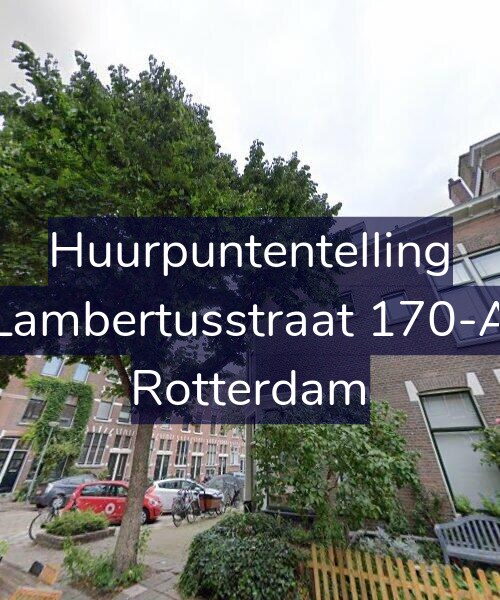 Foto gevel Huurpuntentelling voor Lambertusstraat 170-A, Rotterdam