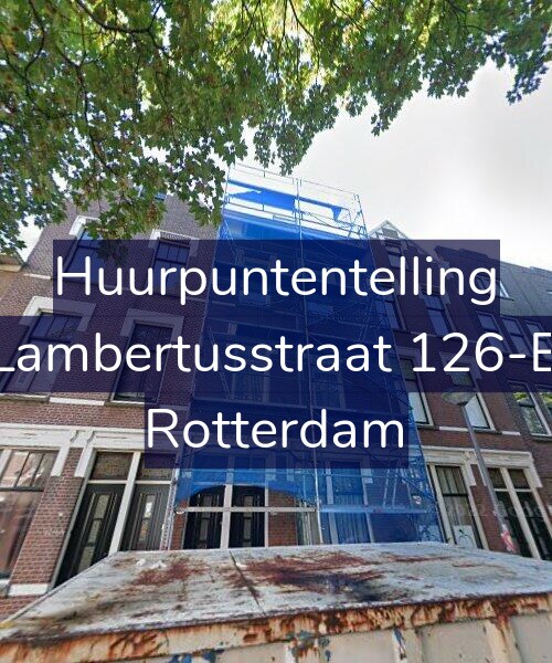 Foto gevel Huurpuntentelling voor Lambertusstraat 126-B, Rotterdam