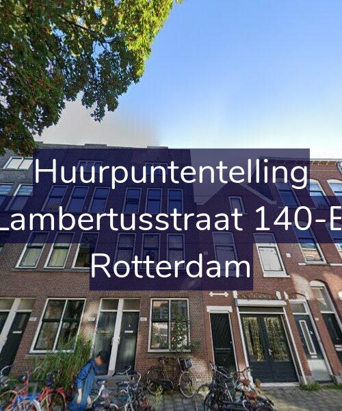 Foto gevel Huurpuntentelling voor Lambertusstraat 140-B, Rotterdam