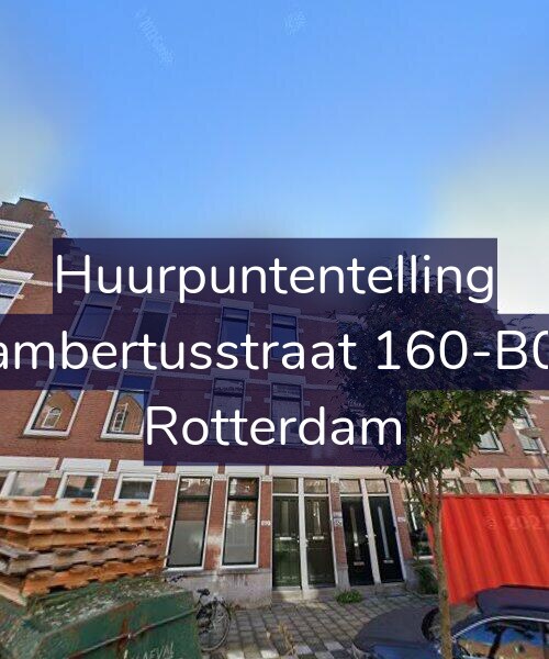 Foto gevel Huurpuntentelling voor Lambertusstraat 160-B02, Rotterdam