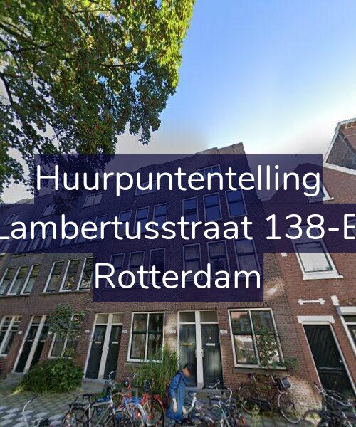 Foto gevel Huurpuntentelling voor Lambertusstraat 138-B, Rotterdam
