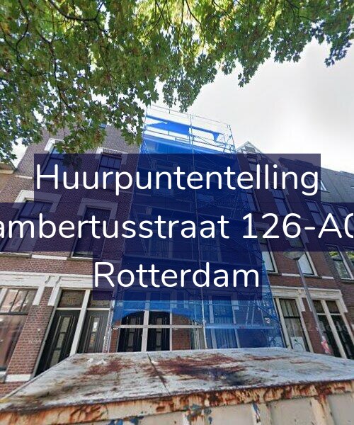Foto gevel Huurpuntentelling voor Lambertusstraat 126-A01, Rotterdam