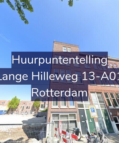 Foto gevel Huurpuntentelling voor Lange Hilleweg 13-A01, Rotterdam