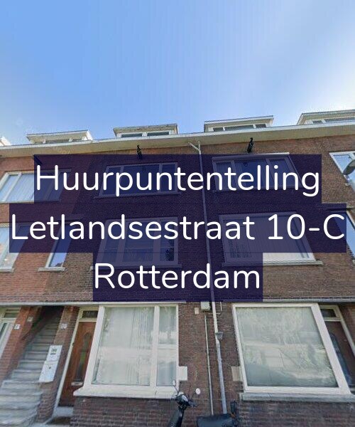 Foto gevel Huurpuntentelling voor Letlandsestraat 10-C, Rotterdam