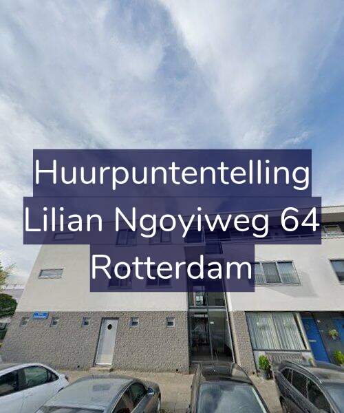 Foto gevel Huurpuntentelling voor Lilian Ngoyiweg 64, Rotterdam