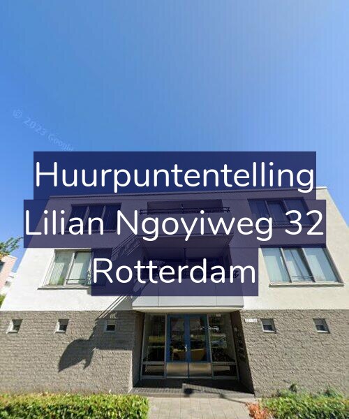 Foto gevel Huurpuntentelling voor Lilian Ngoyiweg 32, Rotterdam