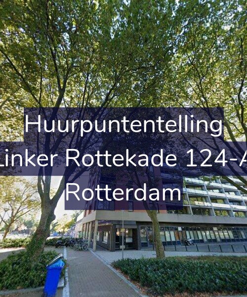 Foto gevel Huurpuntentelling voor Linker Rottekade 124-A, Rotterdam