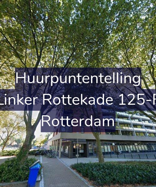 Foto gevel Huurpuntentelling voor Linker Rottekade 125-F, Rotterdam