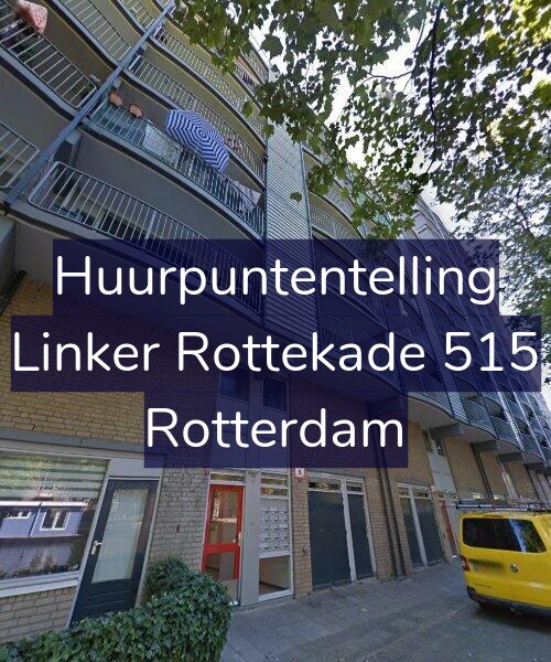 Foto gevel Huurpuntentelling voor Linker Rottekade 515, Rotterdam