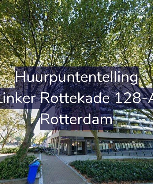 Foto gevel Huurpuntentelling voor Linker Rottekade 128-A, Rotterdam