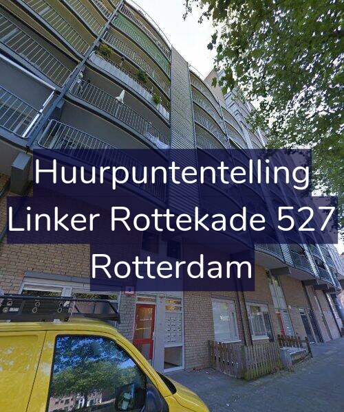 Foto gevel Huurpuntentelling voor Linker Rottekade 527, Rotterdam