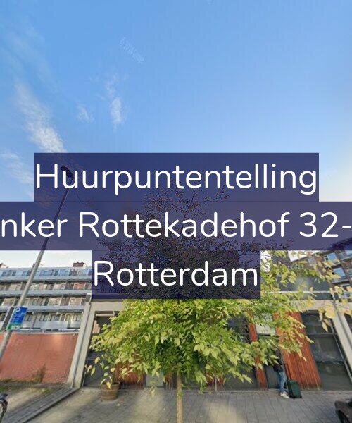 Foto gevel Huurpuntentelling voor Linker Rottekadehof 32-A, Rotterdam