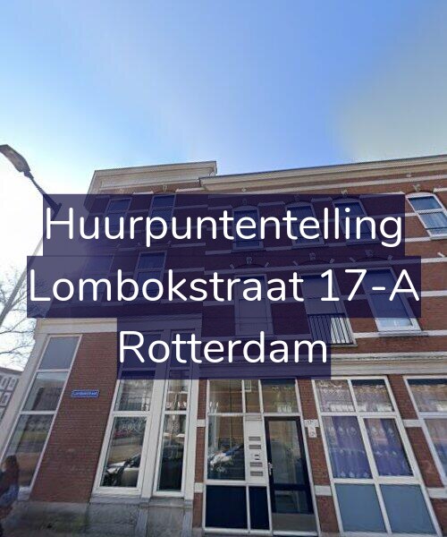 Foto gevel Huurpuntentelling voor Lombokstraat 17-A, Rotterdam