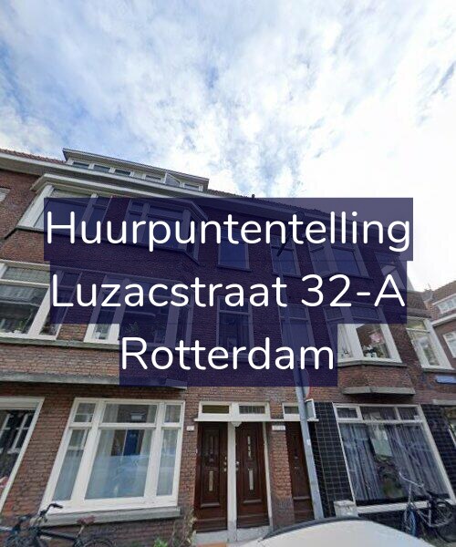 Foto gevel Huurpuntentelling voor Luzacstraat 32-A, Rotterdam