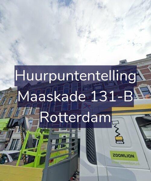 Foto gevel Huurpuntentelling voor Maaskade 131-B, Rotterdam