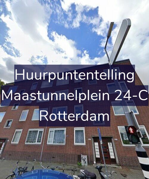 Foto gevel Huurpuntentelling voor Maastunnelplein 24-C, Rotterdam