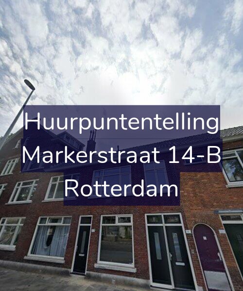 Foto gevel Huurpuntentelling voor Markerstraat 14-B, Rotterdam