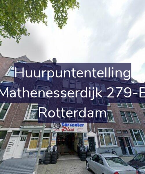 Foto gevel Huurpuntentelling voor Mathenesserdijk 279-B, Rotterdam