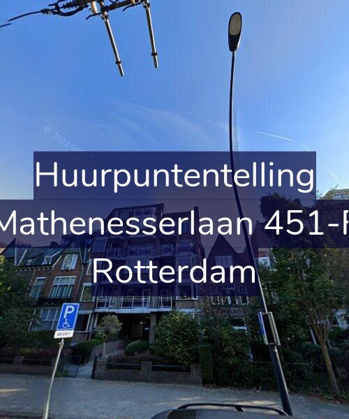 Foto gevel Huurpuntentelling voor Mathenesserlaan 451-F, Rotterdam