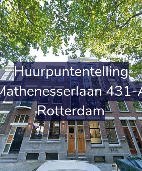 Foto gevel Huurpuntentelling voor Mathenesserlaan 431-A, Rotterdam