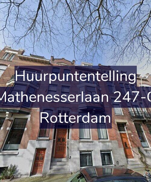 Foto gevel Huurpuntentelling voor Mathenesserlaan 247-C, Rotterdam