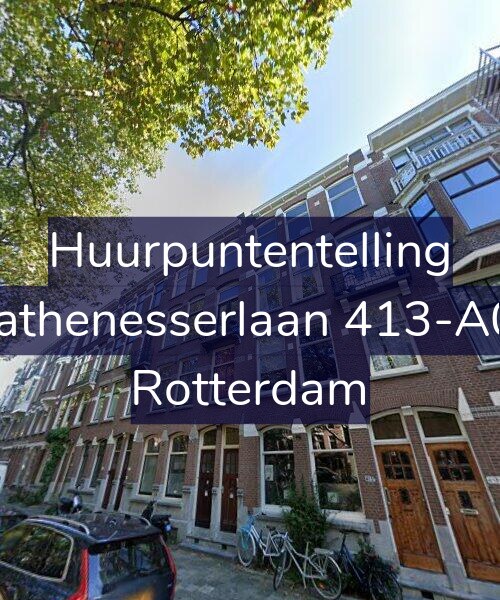 Foto gevel Huurpuntentelling voor Mathenesserlaan 413-A02, Rotterdam