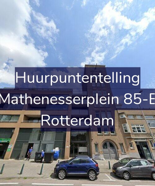 Foto gevel Huurpuntentelling voor Mathenesserplein 85-E, Rotterdam