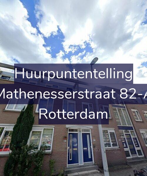 Foto gevel Huurpuntentelling voor Mathenesserstraat 82-A, Rotterdam