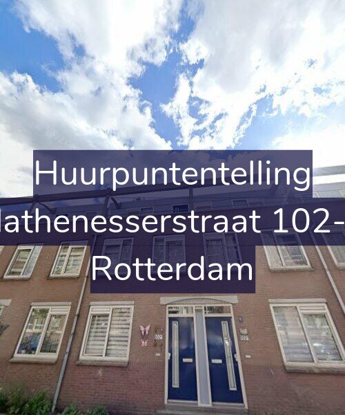 Foto gevel Huurpuntentelling voor Mathenesserstraat 102-A, Rotterdam