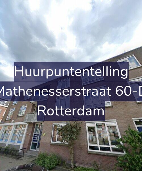 Foto gevel Huurpuntentelling voor Mathenesserstraat 60-D, Rotterdam