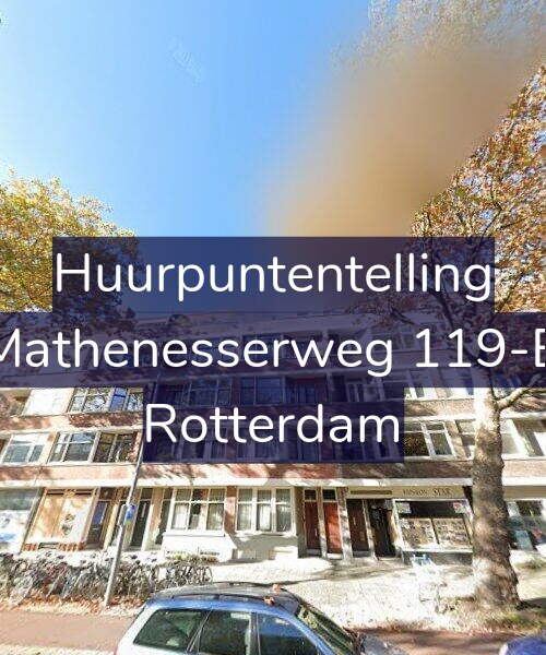 Foto gevel Huurpuntentelling voor Mathenesserweg 119-B, Rotterdam