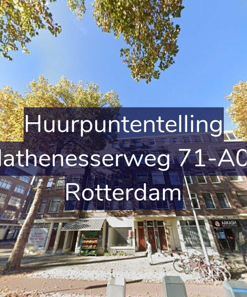 Foto gevel Huurpuntentelling voor Mathenesserweg 71-A03, Rotterdam