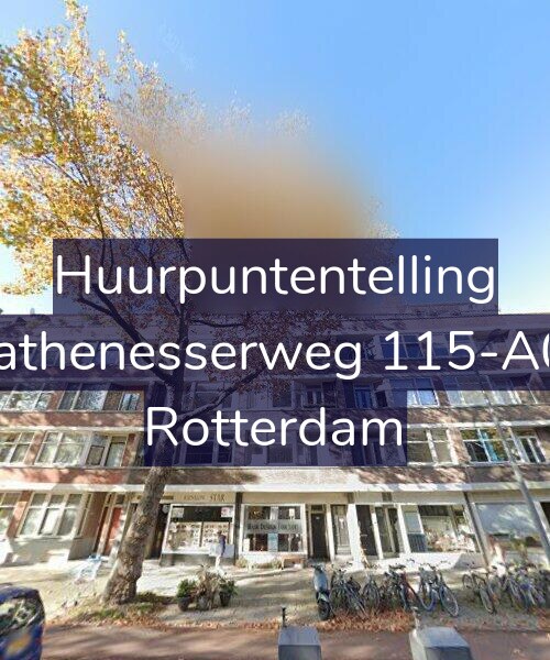 Foto gevel Huurpuntentelling voor Mathenesserweg 115-A03, Rotterdam
