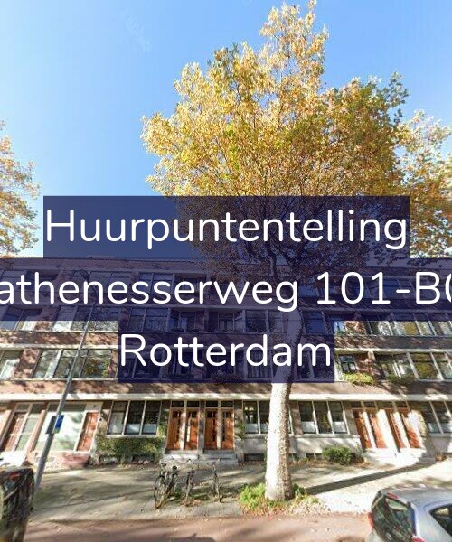 Foto gevel Huurpuntentelling voor Mathenesserweg 101-B03, Rotterdam