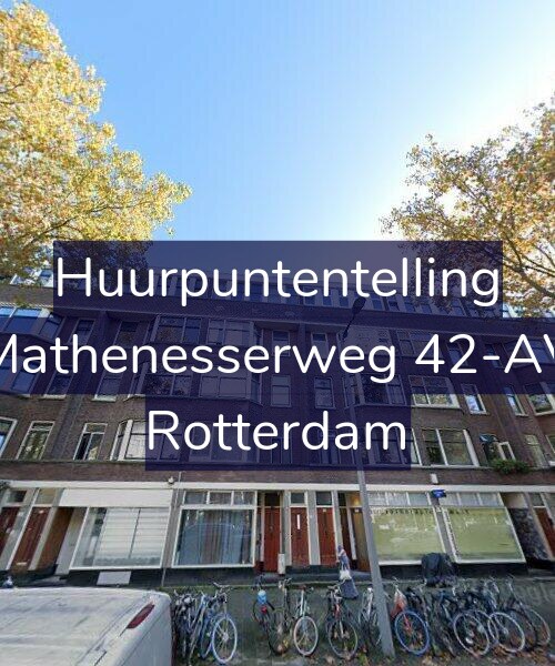 Foto gevel Huurpuntentelling voor Mathenesserweg 42-AV, Rotterdam