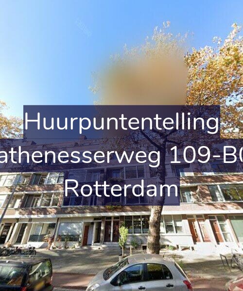 Foto gevel Huurpuntentelling voor Mathenesserweg 109-B03, Rotterdam