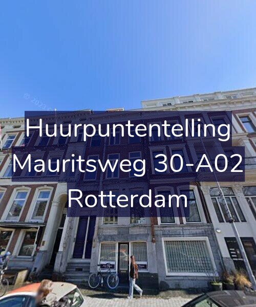 Foto gevel Huurpuntentelling voor Mauritsweg 30-A02, Rotterdam