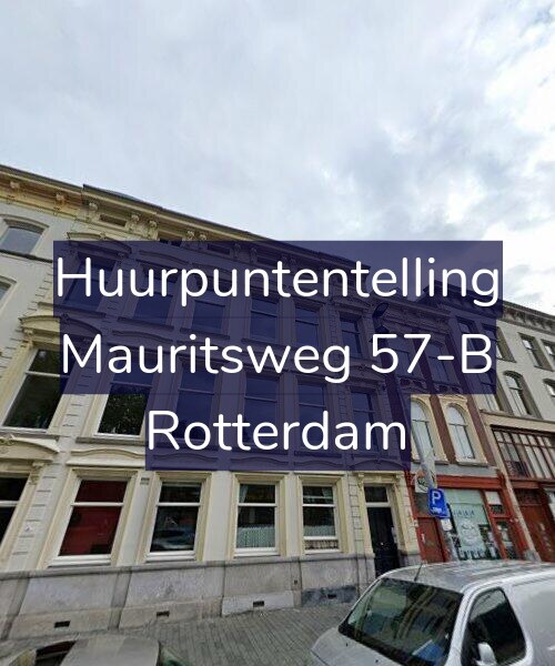 Foto gevel Huurpuntentelling voor Mauritsweg 57-B, Rotterdam
