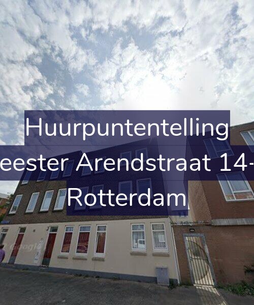 Foto gevel Huurpuntentelling voor Meester Arendstraat 14-C, Rotterdam