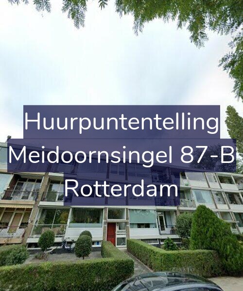 Foto gevel Huurpuntentelling voor Meidoornsingel 87-B, Rotterdam