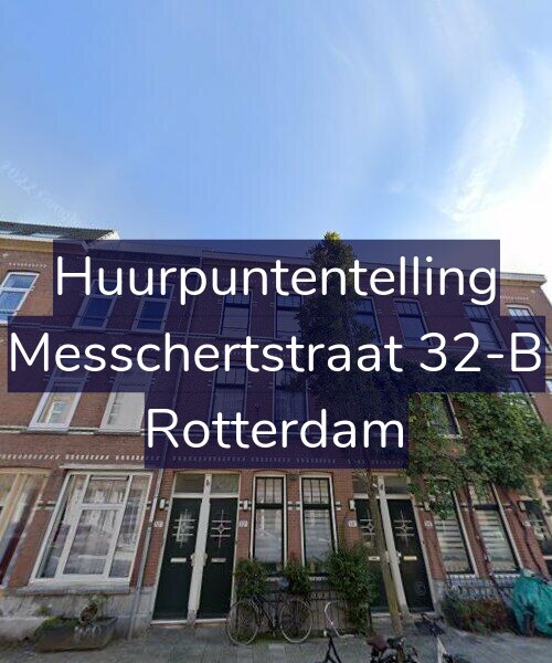 Foto gevel Huurpuntentelling voor Messchertstraat 32-B, Rotterdam