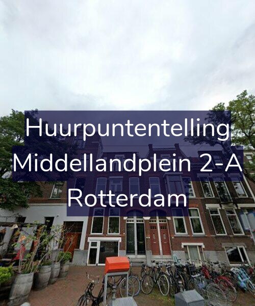 Foto gevel Huurpuntentelling voor Middellandplein 2-A, Rotterdam