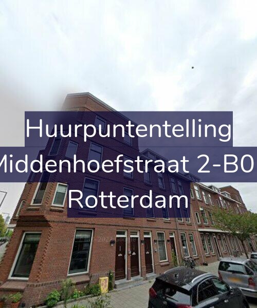 Foto gevel Huurpuntentelling voor Middenhoefstraat 2-B01, Rotterdam