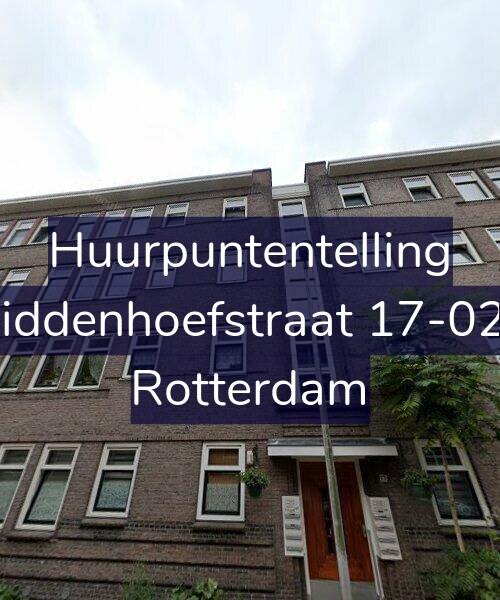 Foto gevel Huurpuntentelling voor Middenhoefstraat 17-02R, Rotterdam