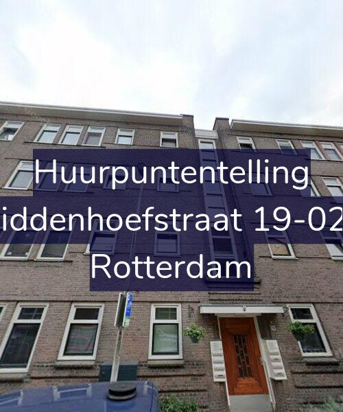 Foto gevel Huurpuntentelling voor Middenhoefstraat 19-02R, Rotterdam